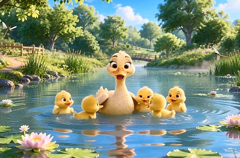 Five Little Ducklings