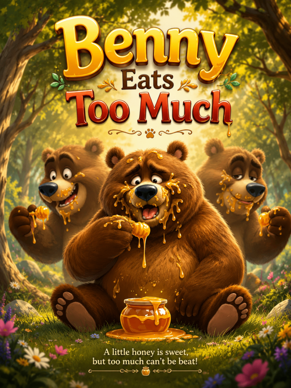 Benny Eats Too Much poster cover