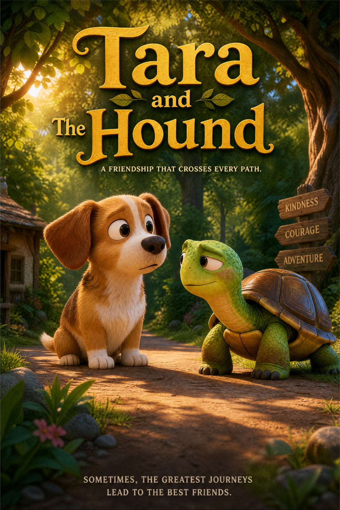 Tara and the Hasty Hound poster cover