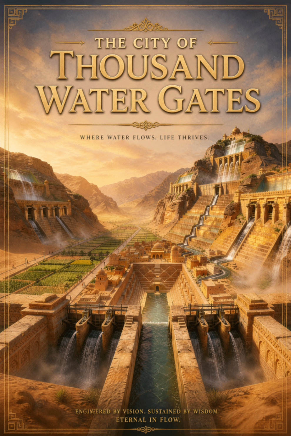 The City Of A Thousand Water Gates poster cover