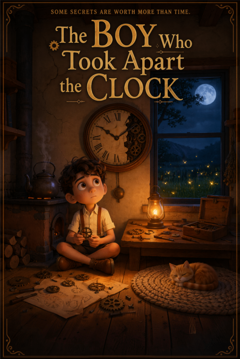 The Boy Who Took Apart the Clock poster cover