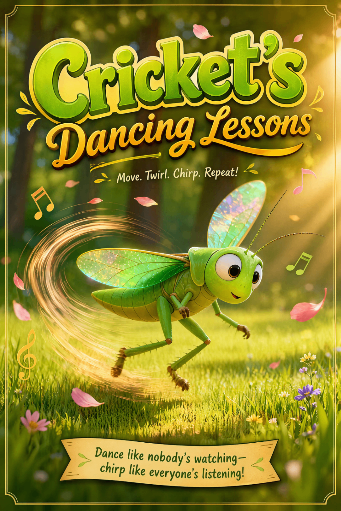 Cricket's Dance Lessons poster cover