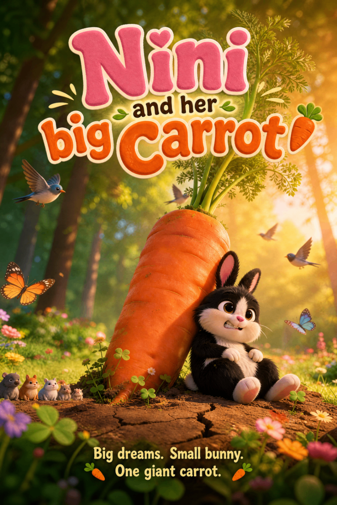 Nini's Big Carrot poster cover