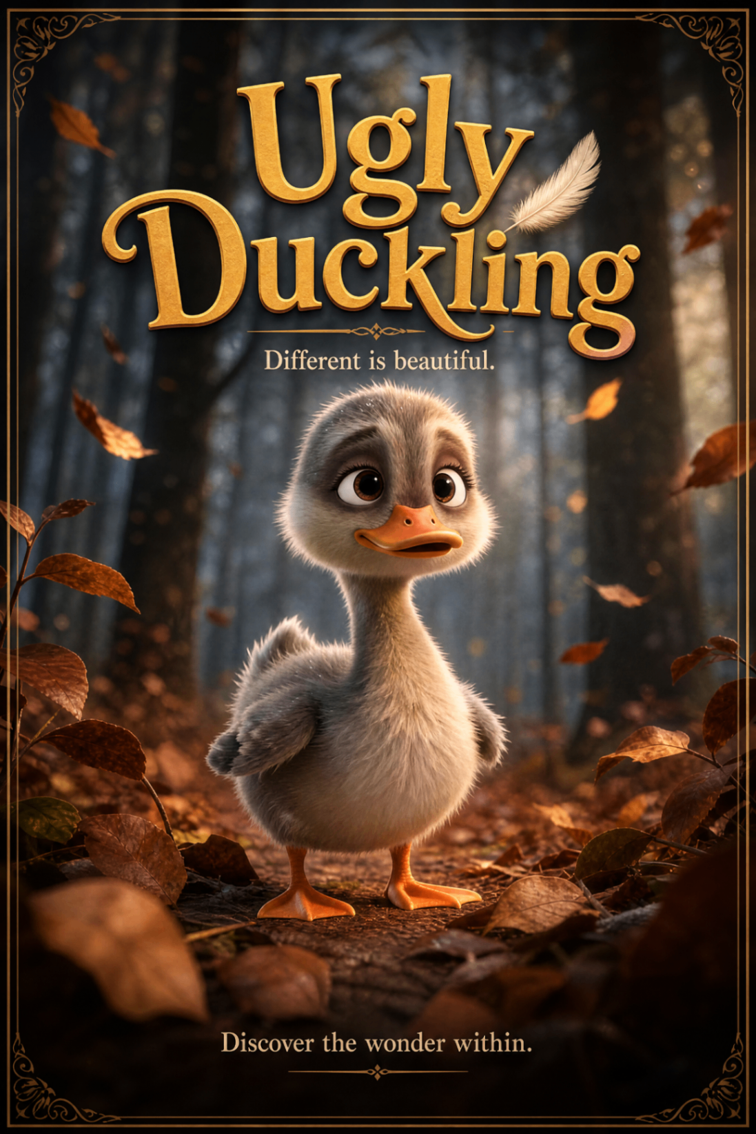 The Little Duck Who Was Different poster cover
