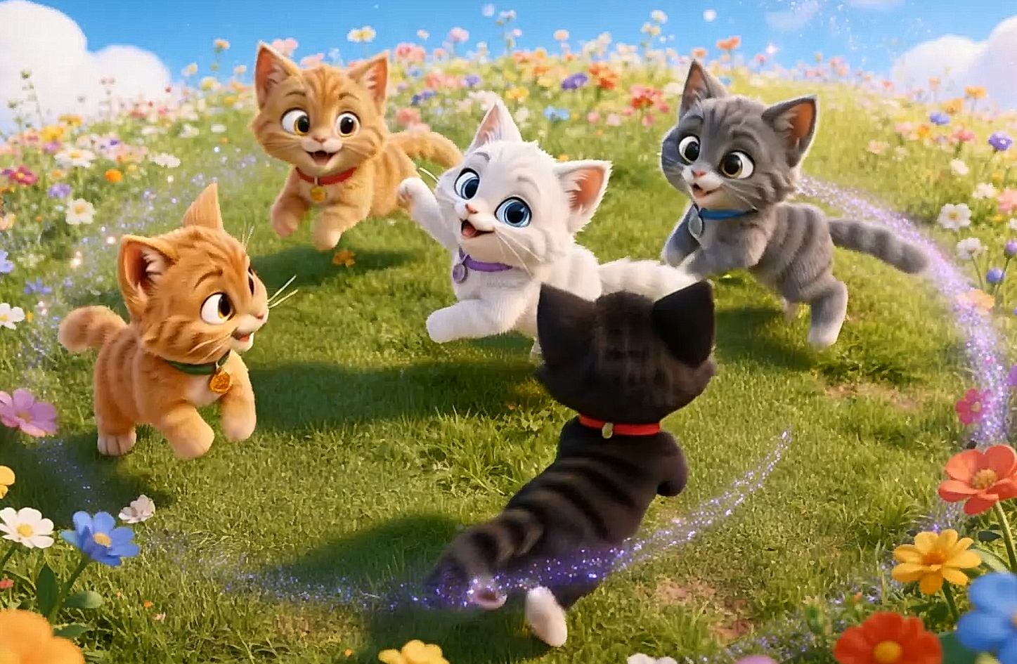 The Playful Kittens