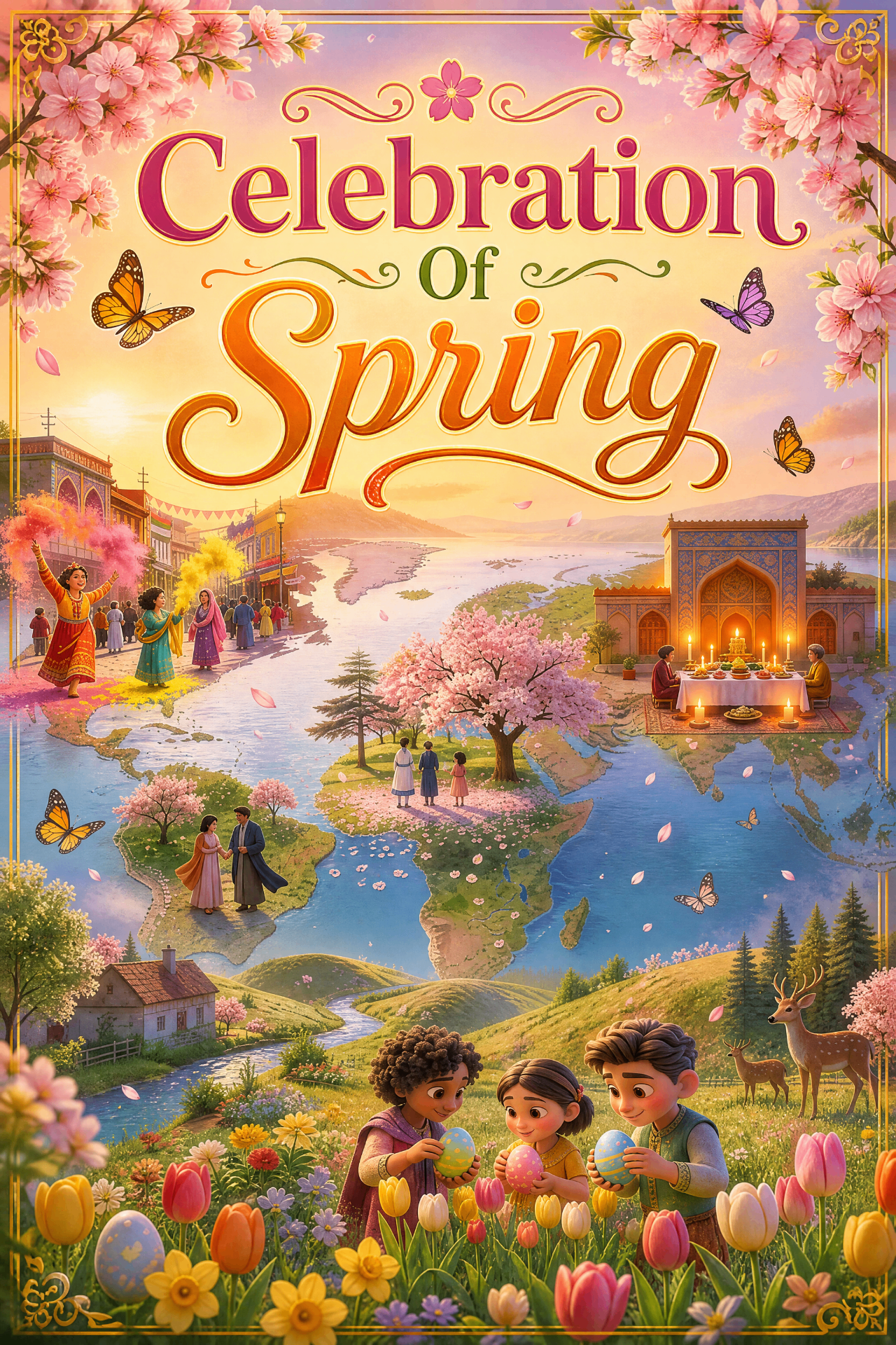 Celebration of Spring poster cover