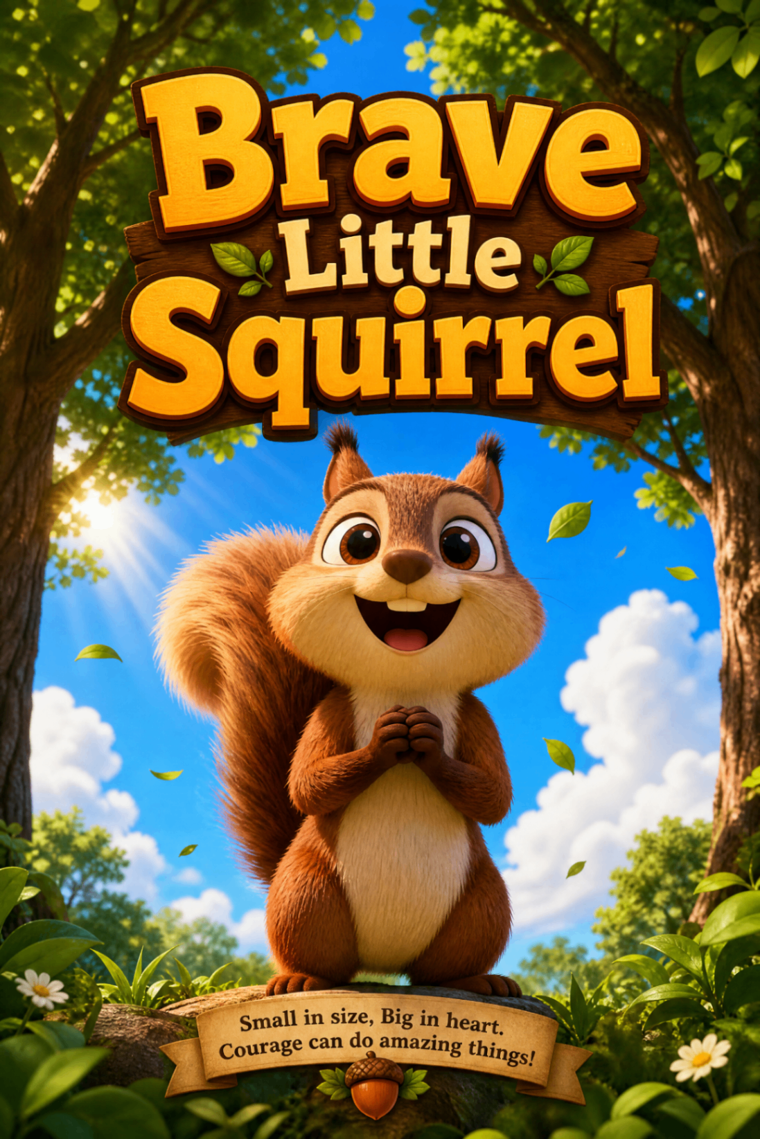 The Brave Little Squirrel poster cover
