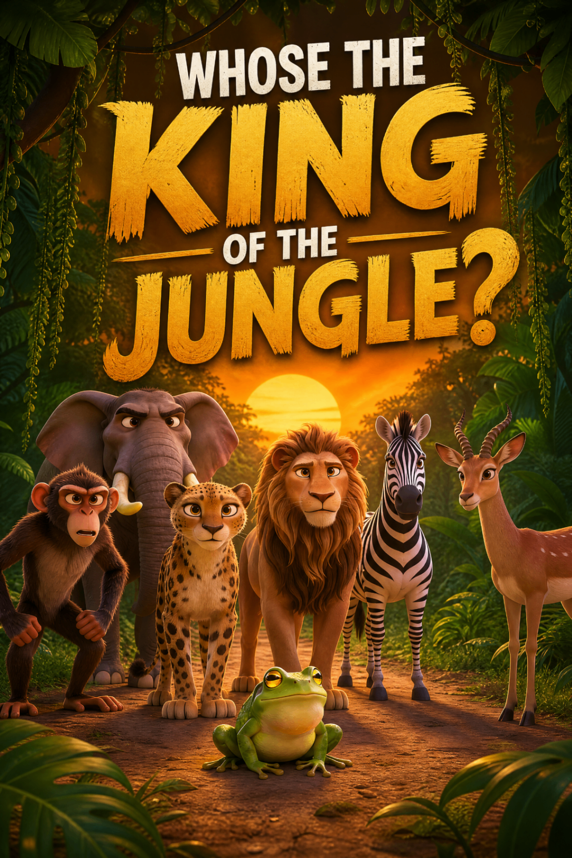 Who Is King of the Jungle? poster cover