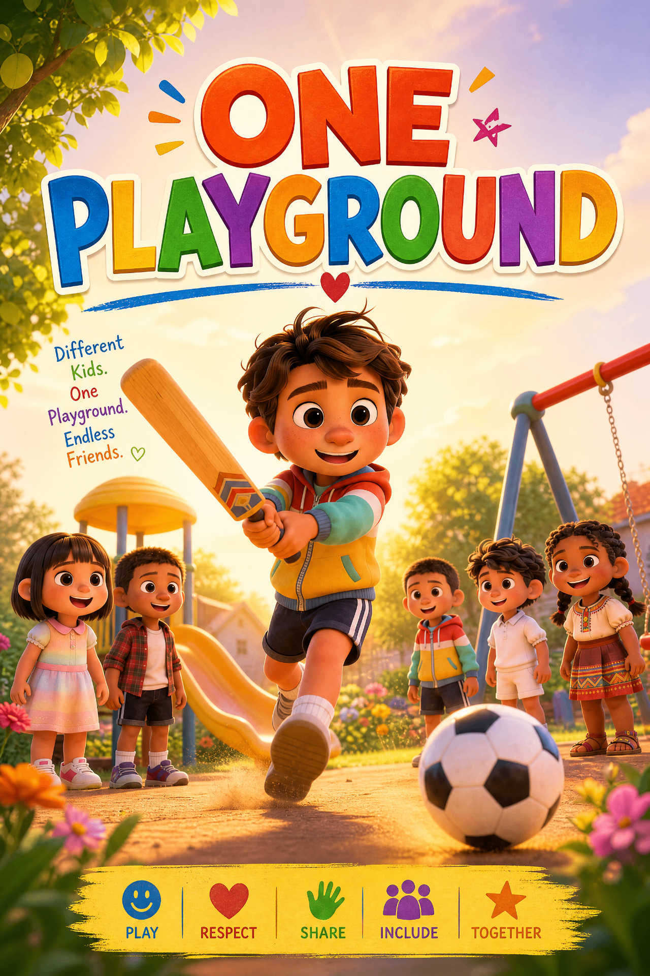 One Playground poster cover